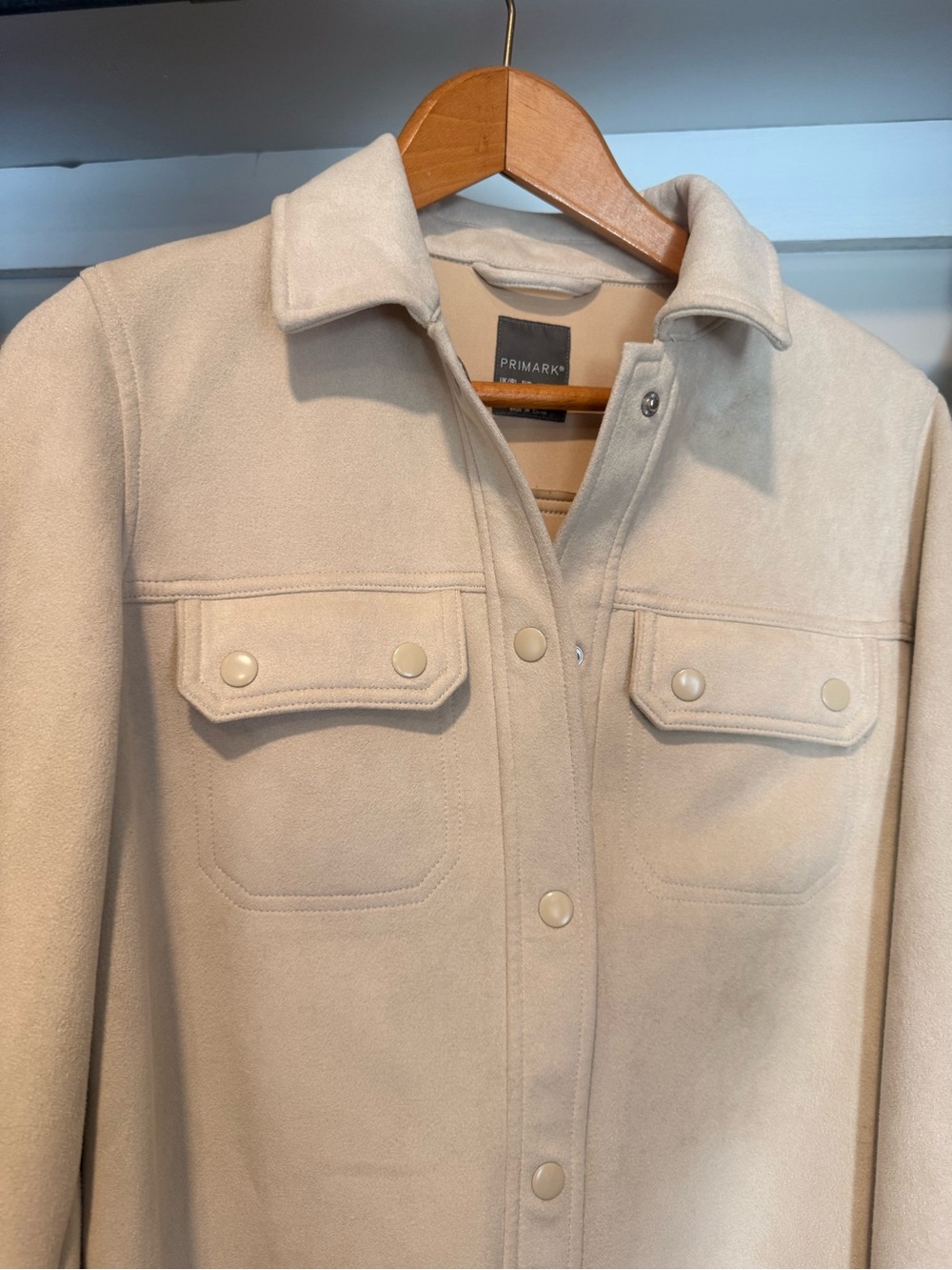 suede button up - Picture 3 of 5